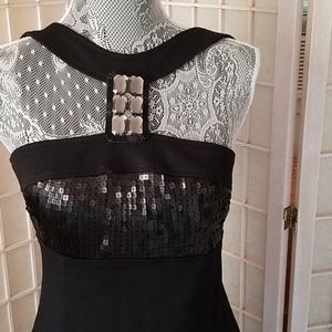 MUSE Black sexy retro dress